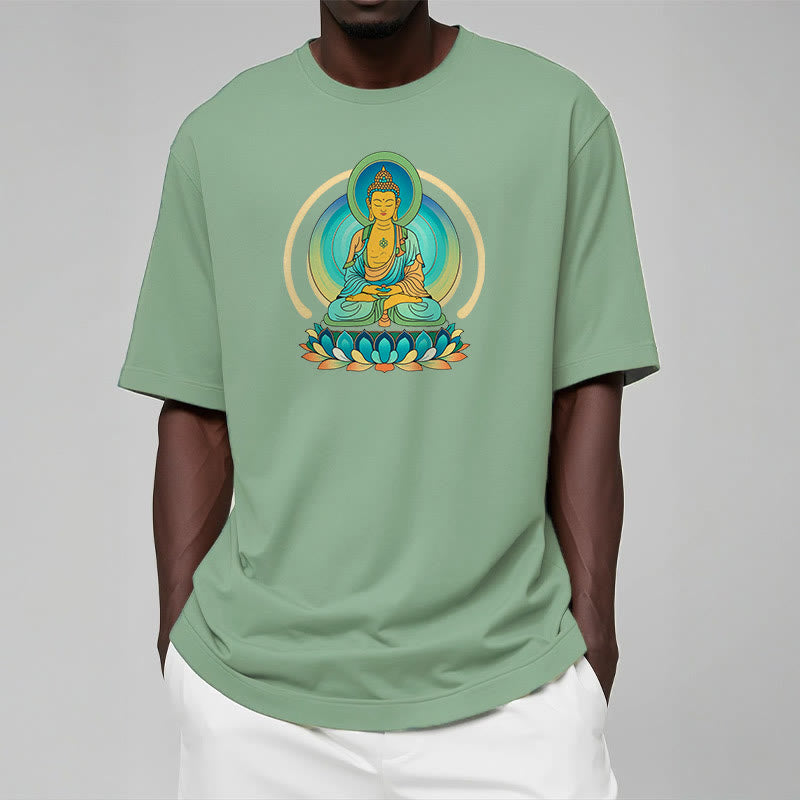 Buddha StonesロータスブッダTシャツ - image 14