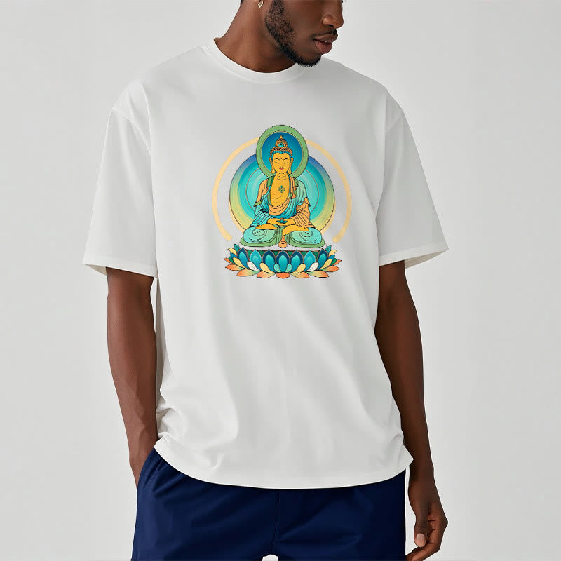 Buddha StonesロータスブッダTシャツ - image 3