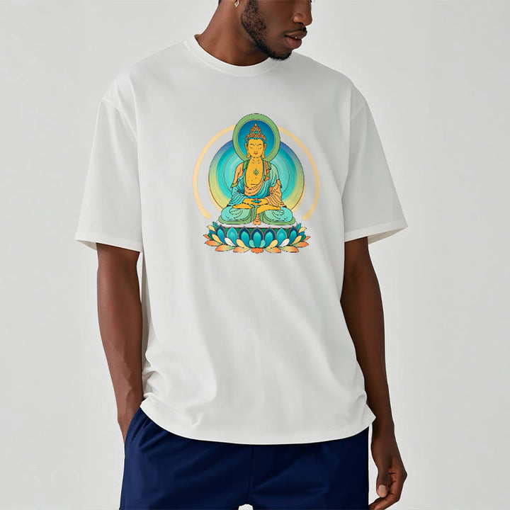 Buddha StonesロータスブッダTシャツ - image 3