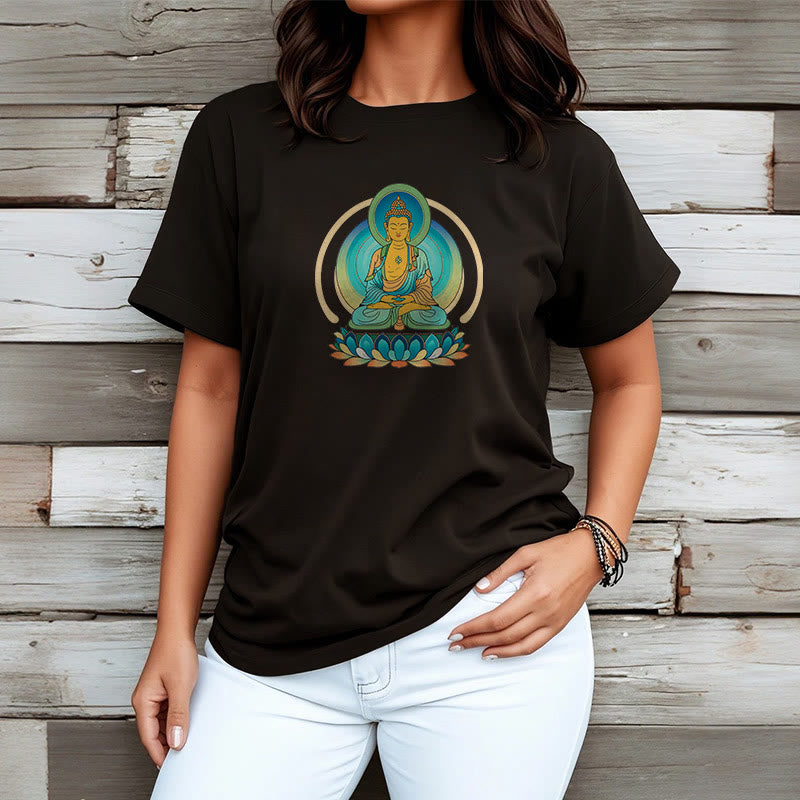 Buddha StonesロータスブッダTシャツ - image 9