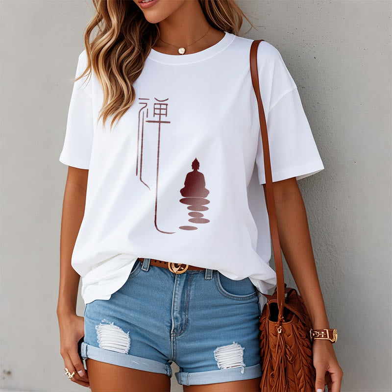 Buddha Stones禅仏Tシャツ - image 10