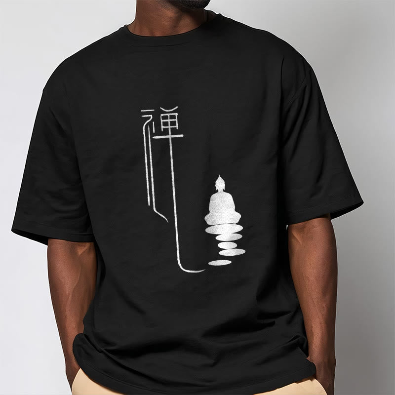 Buddha Stones禅仏Tシャツ - image 5