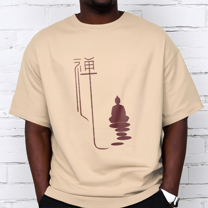 Buddha Stones禅仏Tシャツ - image 1