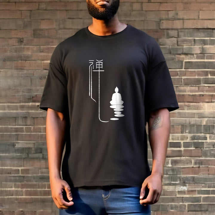 Buddha Stones禅仏Tシャツ - image 6