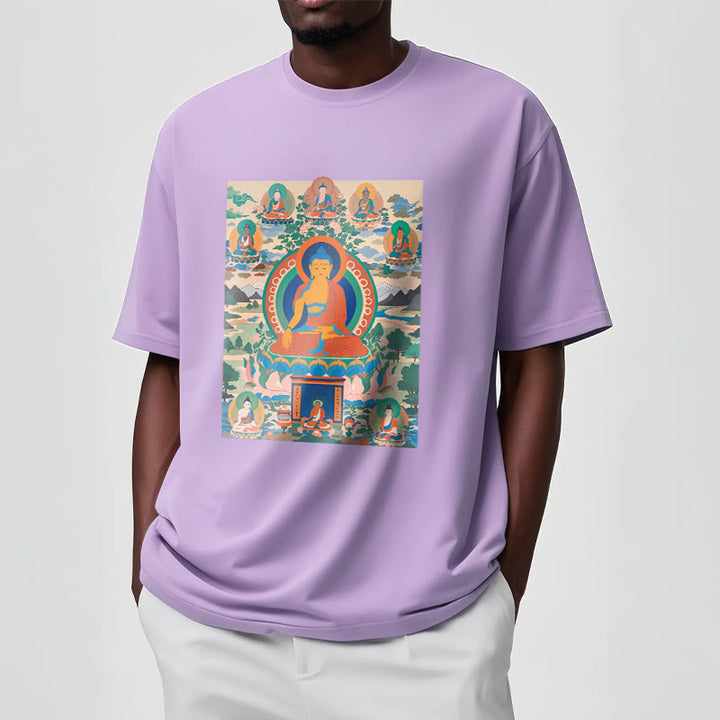 Buddha Stones薬師如来経典をアートに昇華させたTシャツ - image 18