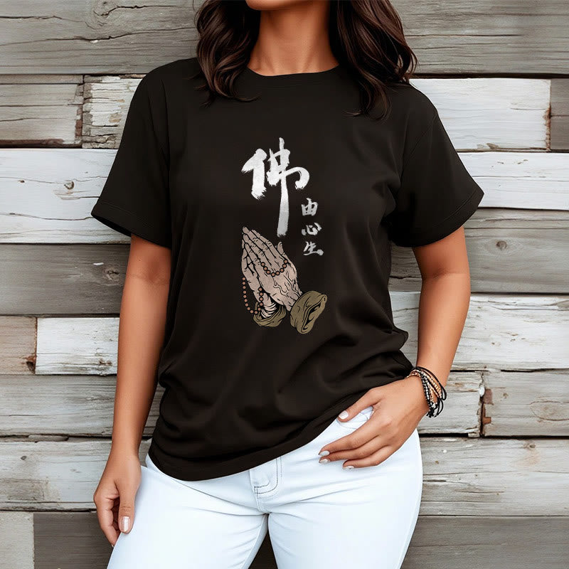 Buddha Stonesの祈りTシャツ - image 5