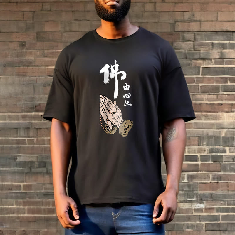 Buddha Stonesの祈りTシャツ - image 7