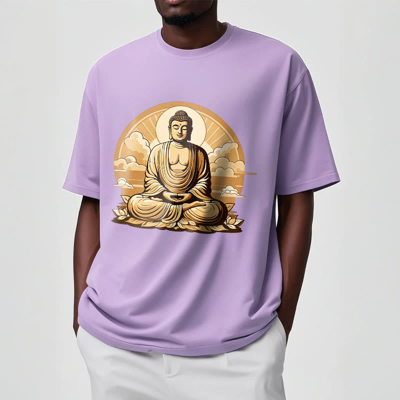 Buddha Stones、太陽、吉兆の雲、仏陀Tシャツ - image 17