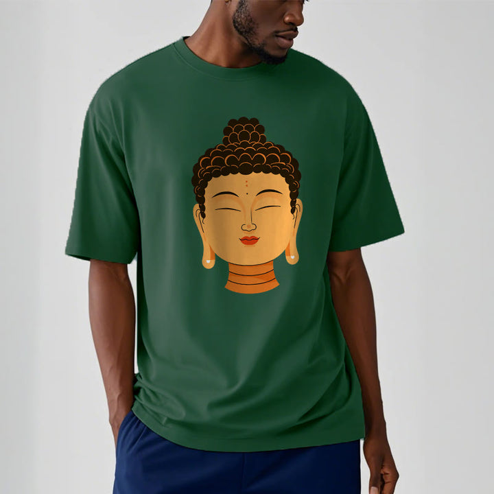 Buddha Stonesの祝福された瞑想仏陀Tシ​​ャツ - image 4