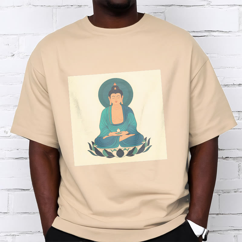 Buddha Stones、蓮の瞑想、仏陀のTシャツ - image 2