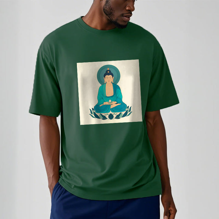 Buddha Stones、蓮の瞑想、仏陀のTシャツ - image 4