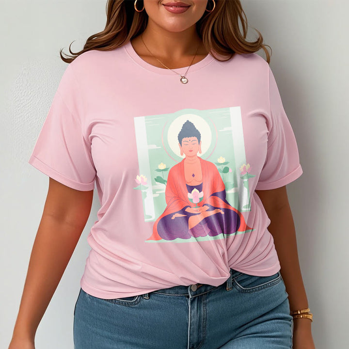 Buddha Stones、蓮の瞑想、仏陀のTシャツ - image 12