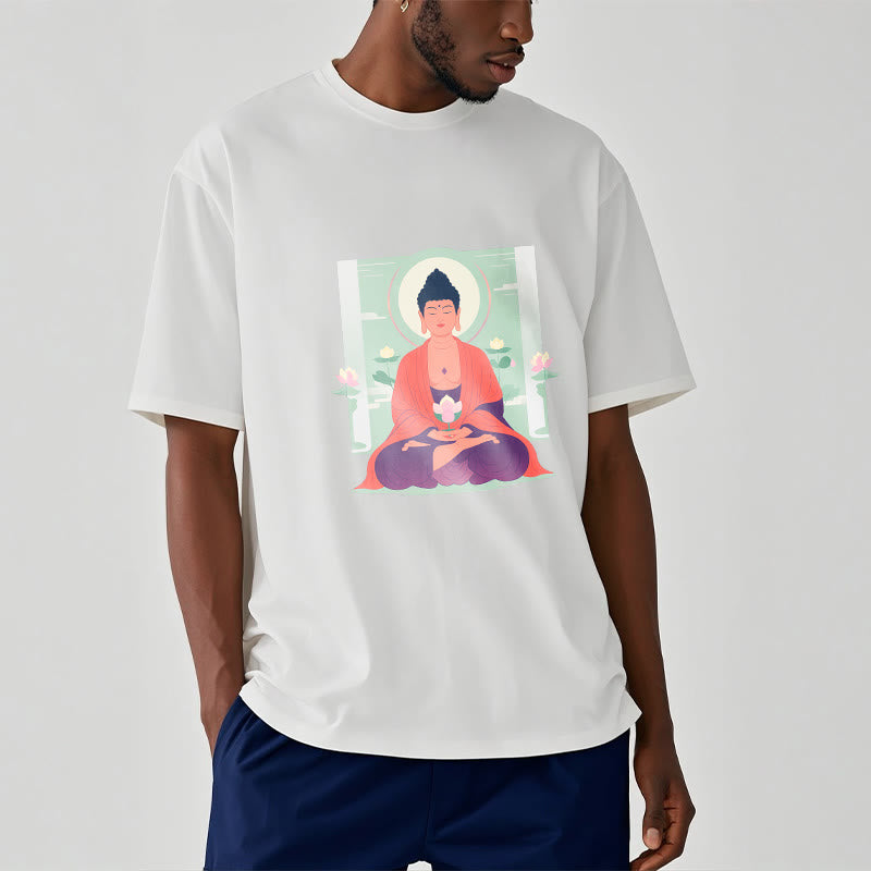 Buddha Stones、蓮の瞑想、仏陀のTシャツ - image 3
