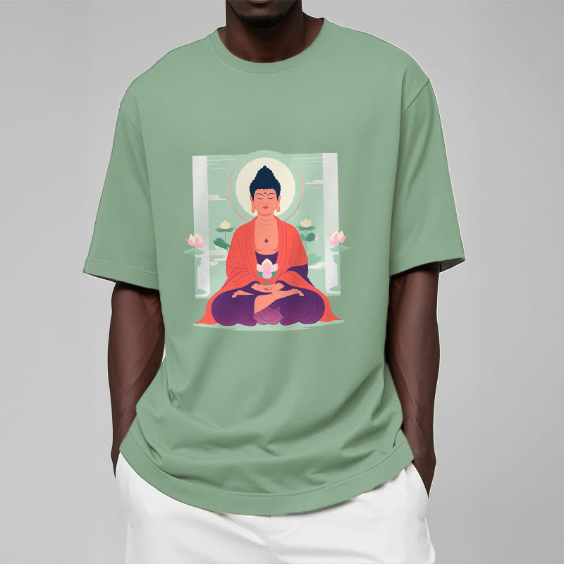 Buddha Stones、蓮の瞑想、仏陀のTシャツ - image 16