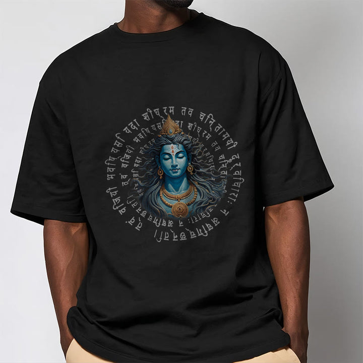 Buddha Stonesサンスクリット語 学ぶと勝利 Tシャツ - image 1