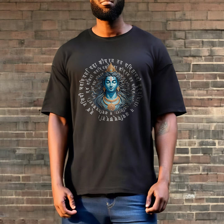 Buddha Stonesサンスクリット語 学ぶと勝利 Tシャツ - image 3