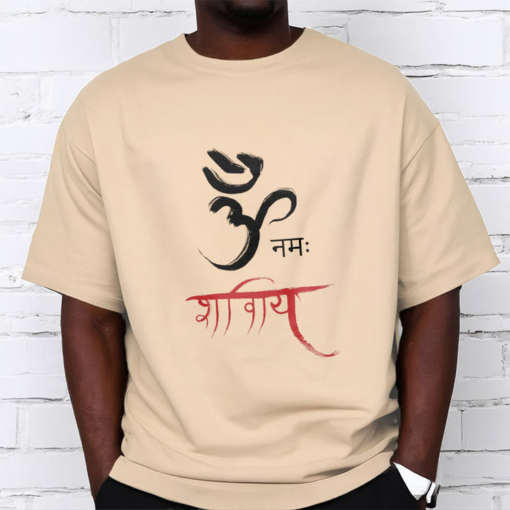 Buddha Stones OM NAMAH SHIVAYA マントラ サンスクリット T シャツ - image 10