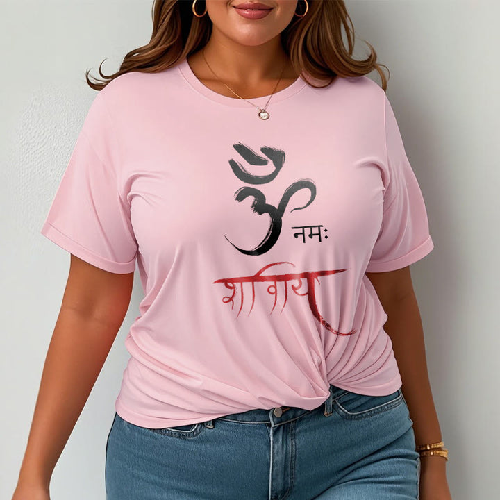 Buddha Stones OM NAMAH SHIVAYA マントラ サンスクリット T シャツ - image 15