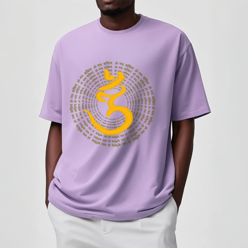 Buddha Stones 108 OM NAMAH SHIVAYA マントラ サンスクリット T シャツ - image 16
