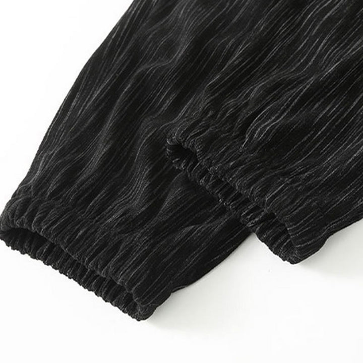 Buddha Stonesプラスサイズ 夏 無地デザイン ドローストリング メンズ ストレートレッグパンツ ポケット付き - image 9