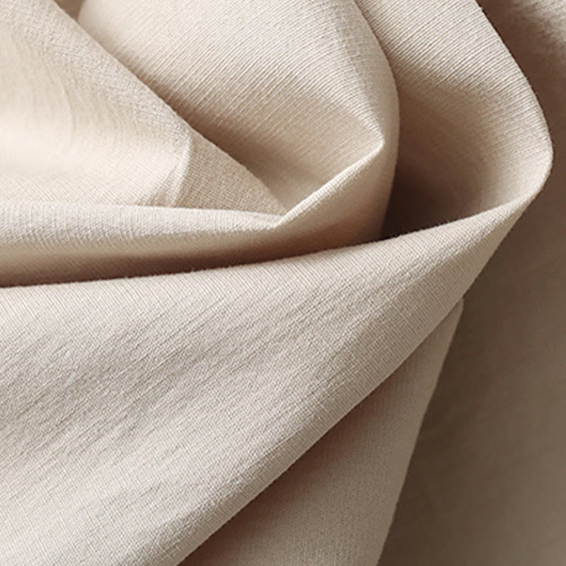 Buddha Stones Tang フロッグボタン 七分袖シャツ ワイドレッグパンツ コットンリネン メンズスーツ - image 8