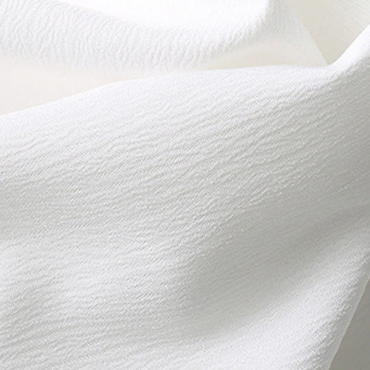 Buddha Stones唐蛙ボタン半袖シャツワイドレッグパンツメンズスーツ - image 5