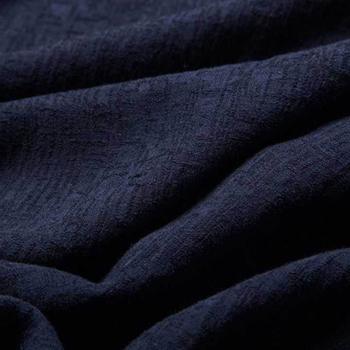 Buddha Stones無地中国唐装ジャケットメンズ服 - image 21