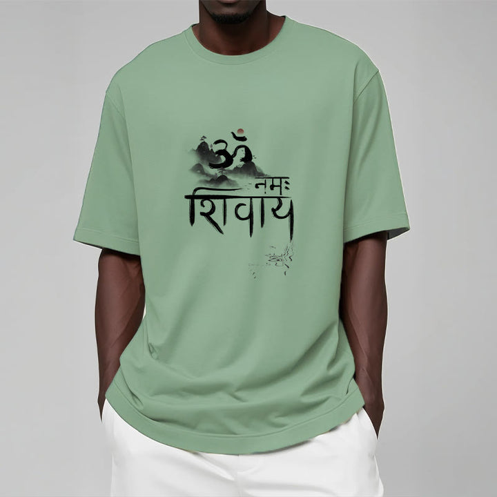 Buddha StonesOM NAMAH SHIVAYA マウンテンコットンTシャツ - image 13