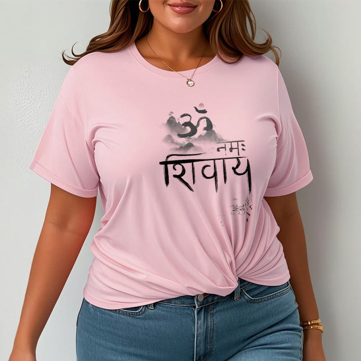 Buddha StonesOM NAMAH SHIVAYA マウンテンコットンTシャツ - image 16