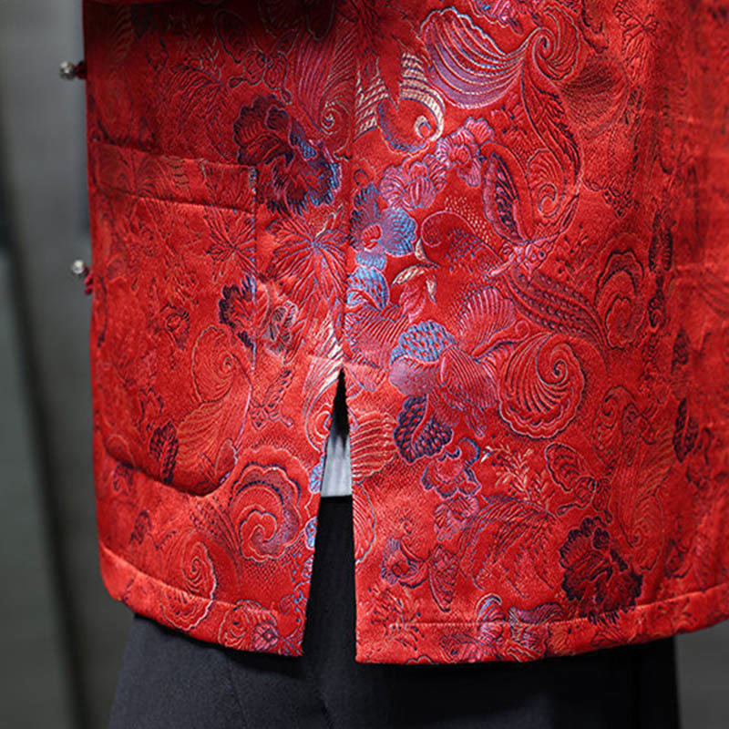 Buddha Stonesカエルボタン 中国唐装 スタンドカラー ロングシャツ メンズ ジャケット 衣類 - image 15