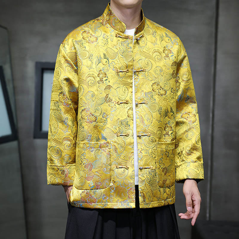 Buddha Stonesカエルボタン 中国唐装 スタンドカラー ロングシャツ メンズ ジャケット 衣類 - image 21