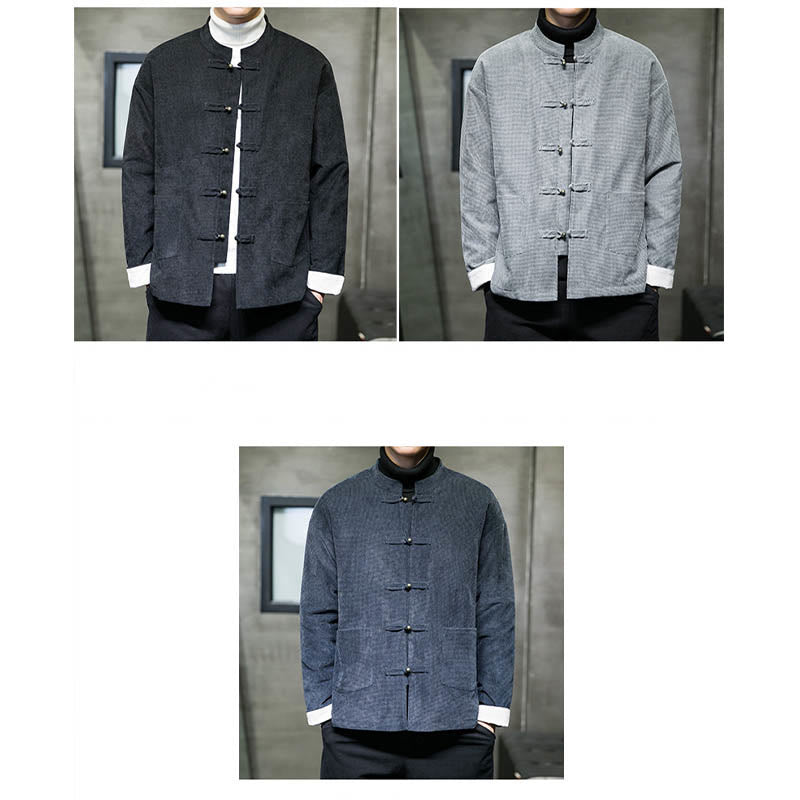 Buddha Stones無地 カエルボタン メンズ ジャケット シャツ 衣類 - image 15