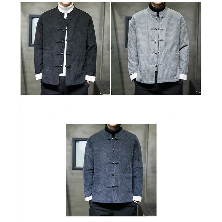 Buddha Stones無地 カエルボタン メンズ ジャケット シャツ 衣類 - image 15