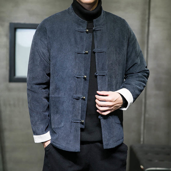 Buddha Stones無地 カエルボタン コットン メンズ ジャケット シャツ 衣類 - image 10