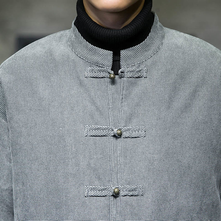 Buddha Stones無地 カエルボタン コットン メンズ ジャケット シャツ 衣類 - image 26