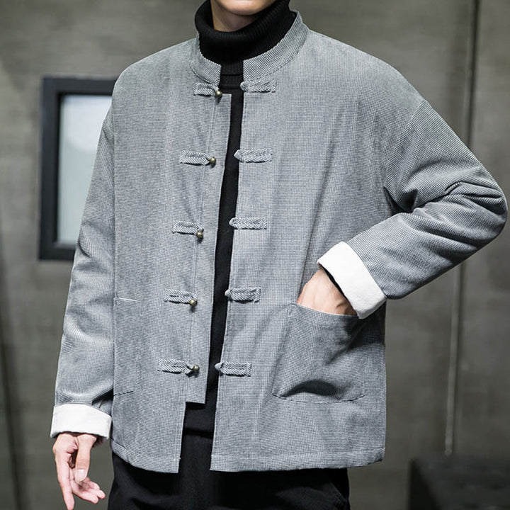 Buddha Stones無地 カエルボタン コットン メンズ ジャケット シャツ 衣類 - image 23