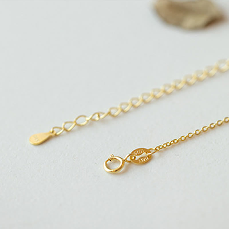 Buddha Stones 925スターリングシルバーメッキゴールド和田翡翠平和のお守りチャームネックレスペンダント - image 2