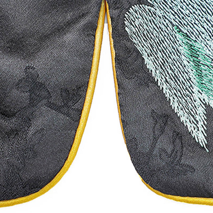 Buddha Stonesヴィンテージ刺繍梅花柄両面着用ベスト - image 8