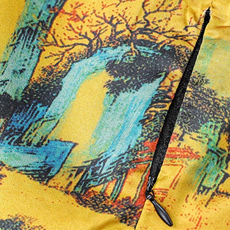 Buddha Stonesヴィンテージ刺繍梅花柄両面着用ベスト - image 5