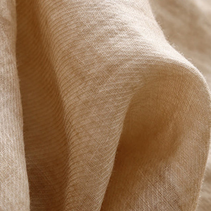 Buddha Stonesラウンドネックカジュアルブラウス刺繍長袖シャツコットンリネントップスレディースシャツ - image 15