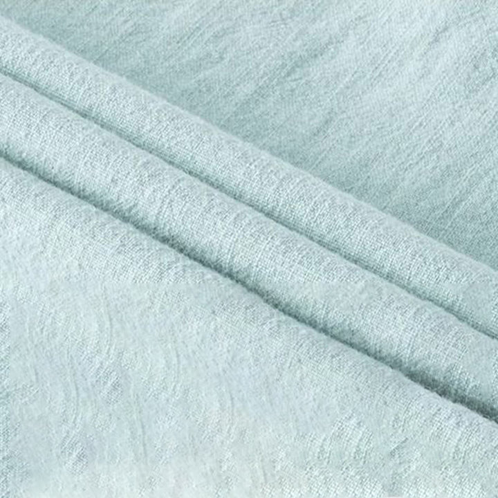 Buddha Stones斜め襟結びボタンコットンゆったりリネン服 - image 7
