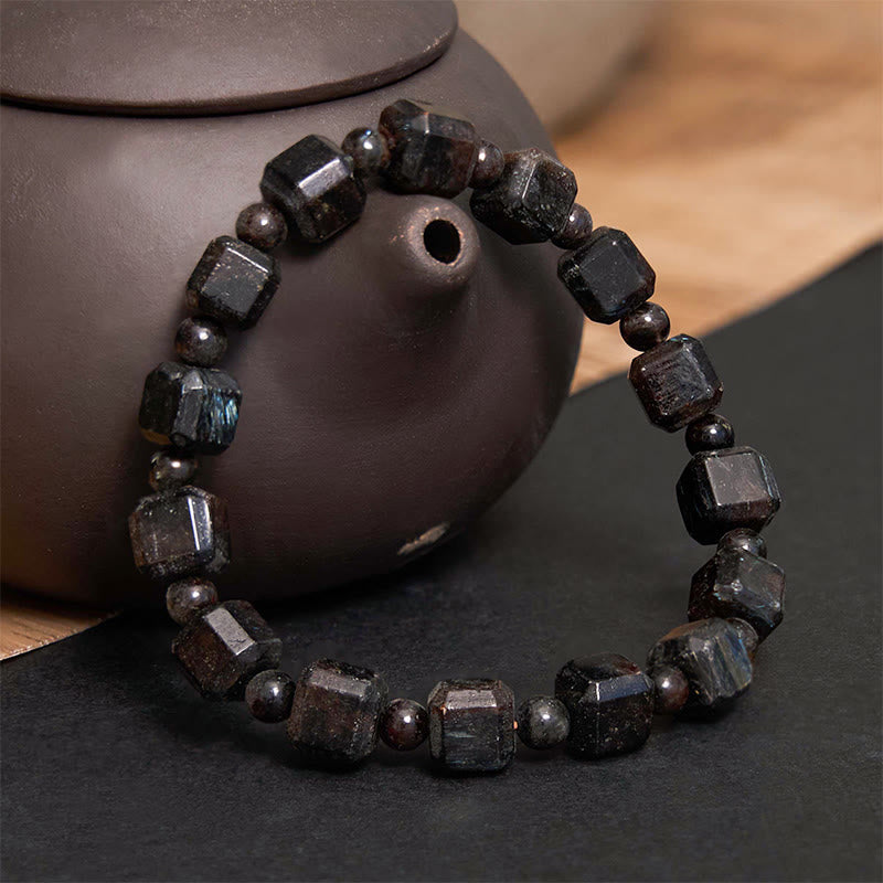 Buddha Stonesアストロフィライト トランスフォーメーションブレスレット