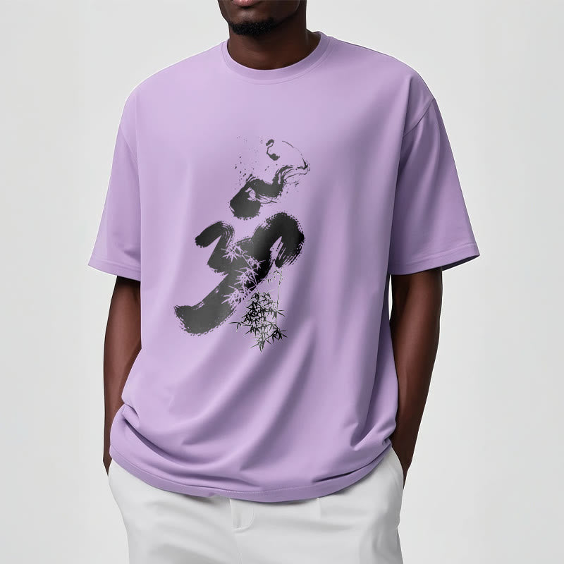 Buddha StonesOM 竹墨 コットンTシャツ - image 15