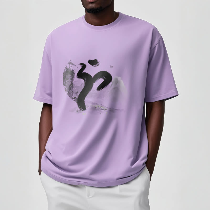 Buddha StonesOM 風景 コットン Tシャツ - image 15