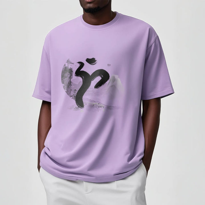 Buddha StonesOM 風景 コットン Tシャツ - image 15