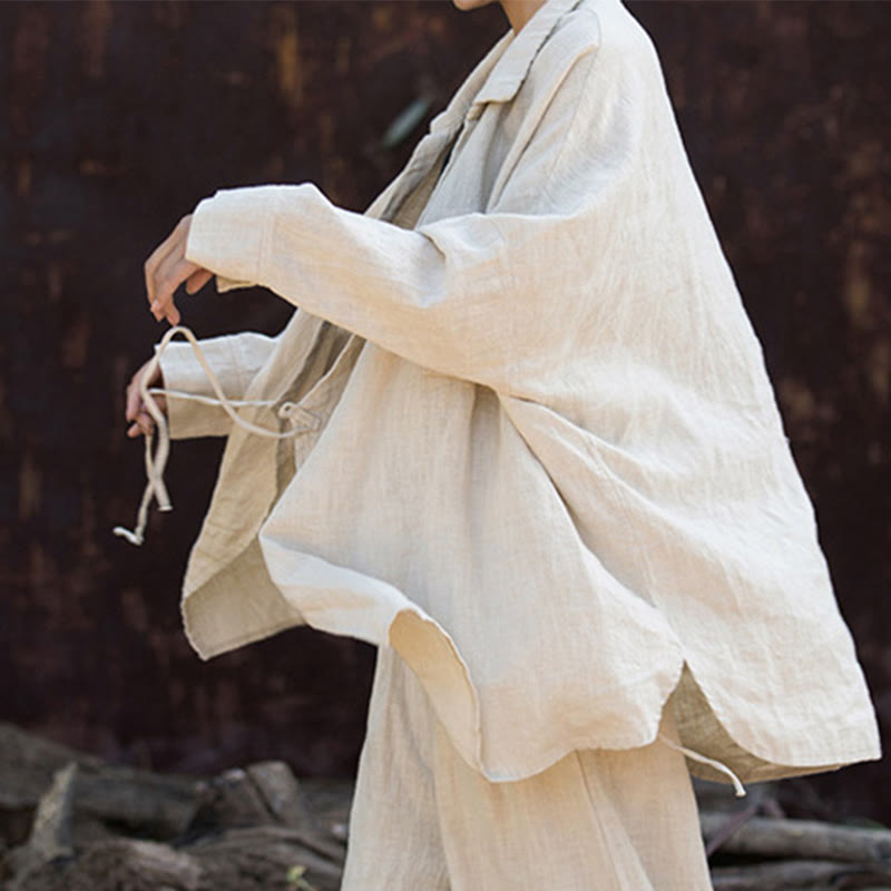 Buddha Stones瞑想ラミーコットン衣類 - image 4