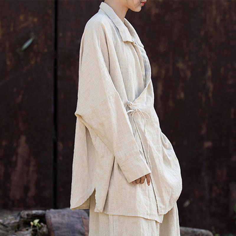 Buddha Stones瞑想ラミーコットン衣類 - image 8