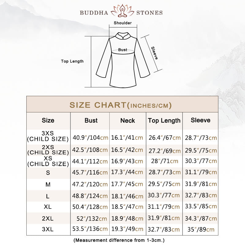 Buddha Stonesシンプルな柄 瞑想 祈り スピリチュアル 禅 太極拳 気功 練習 ユニセックス 服セット