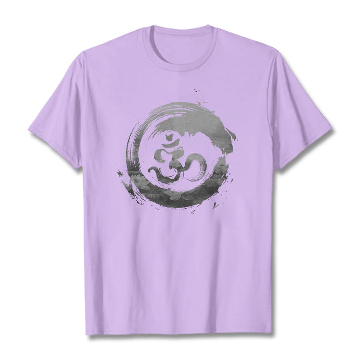 Buddha Stonesオム ロータス コットン Tシャツ - 梅 - 2XL - image 14