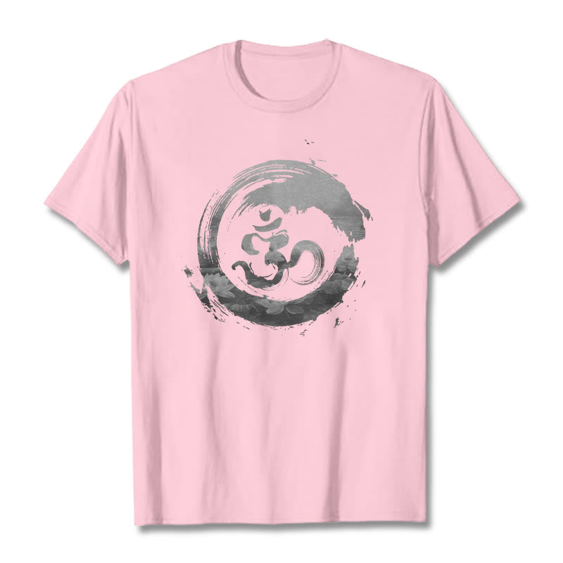 Buddha Stonesオム ロータス コットン Tシャツ - ライトピンク - 2XL - image 15
